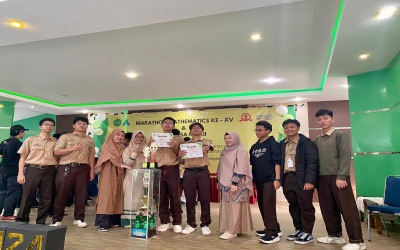 Siswa SMA IT IQRA' Kota Bengkulu Raih Juara Umum Marathon Mathematic Universitas Muhammadiyah Bengkulu untuk Ketujuh Kali Berturut-Turut
