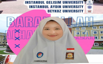 Ananda Leandra Alzahra dari SMA IT IQRA' Kota Bengkulu Lolos Program Beasiswa ke Istanbul: Menggapai Impian Studi di Luar Negeri!