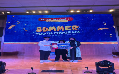 Siswa SMA IT IQRA' Kota Bengkulu Raih Penghargaan Tim Terbaik di Kompetisi Group Pitching Studi Kasus Summer Youth Program IPB