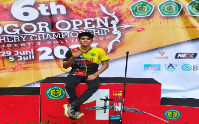 Rafif Siswa SMA IT IQRA' Kota Bengkulu Raih Podium di Bogor Open Archery Championship 2024