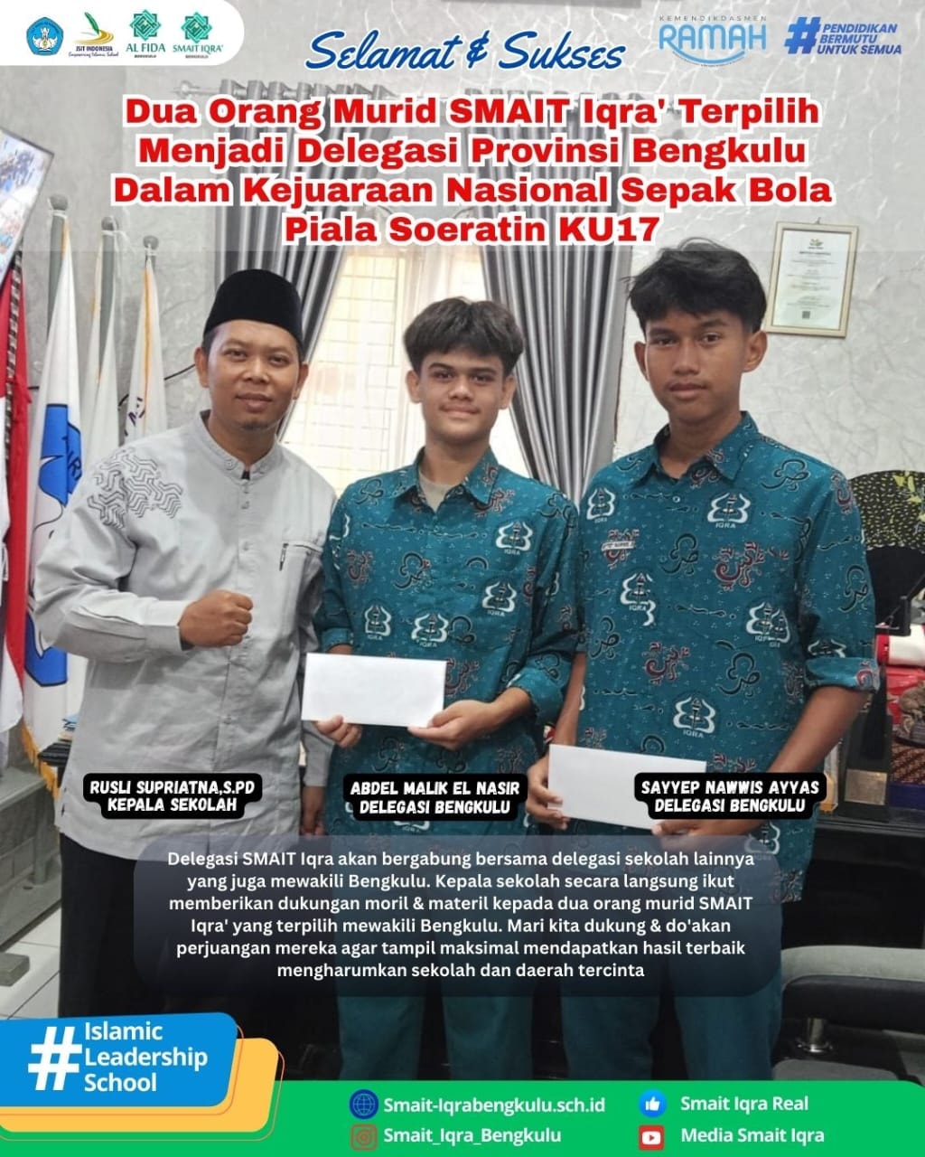 prestasi siswa sma it iqra