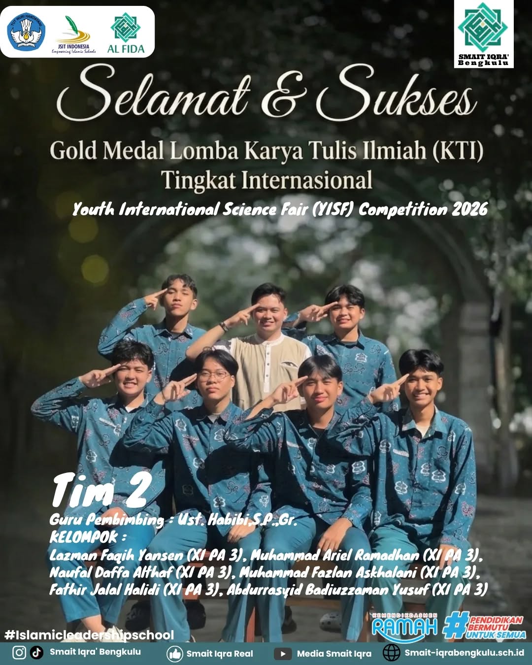 prestasi siswa sma it iqra